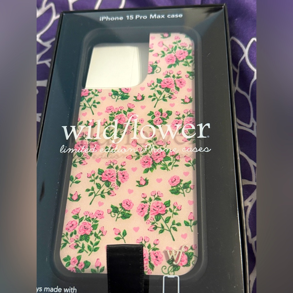 Wildflower iPhone 15 Pro Max Case - Pinkie Promise